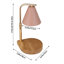 Wood USB Table Lamp