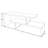 Orford Modern Minimalist TV Stand – Open Concept Media Console with Industrial Iron Legs – Mid‑Century Modular Entertainment Center for TVs up to 60"-21508749