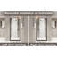 Porte de douche pivotante en verre trempé 28 po x 72 po dans un cadre en aluminium noir mat, poignée en acier inoxydable, conception de balançoire à fonctionnement doux, séparation de l'eau pour l'entretien de la salle de bain 28 po x 72 po avec fonction