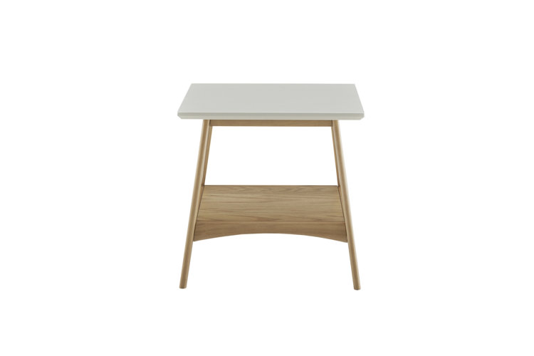 Burnes End Table with storage