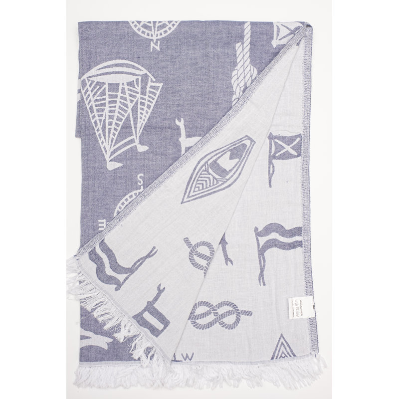 Wigand Turkish Cotton Jacquard Beach Towel
