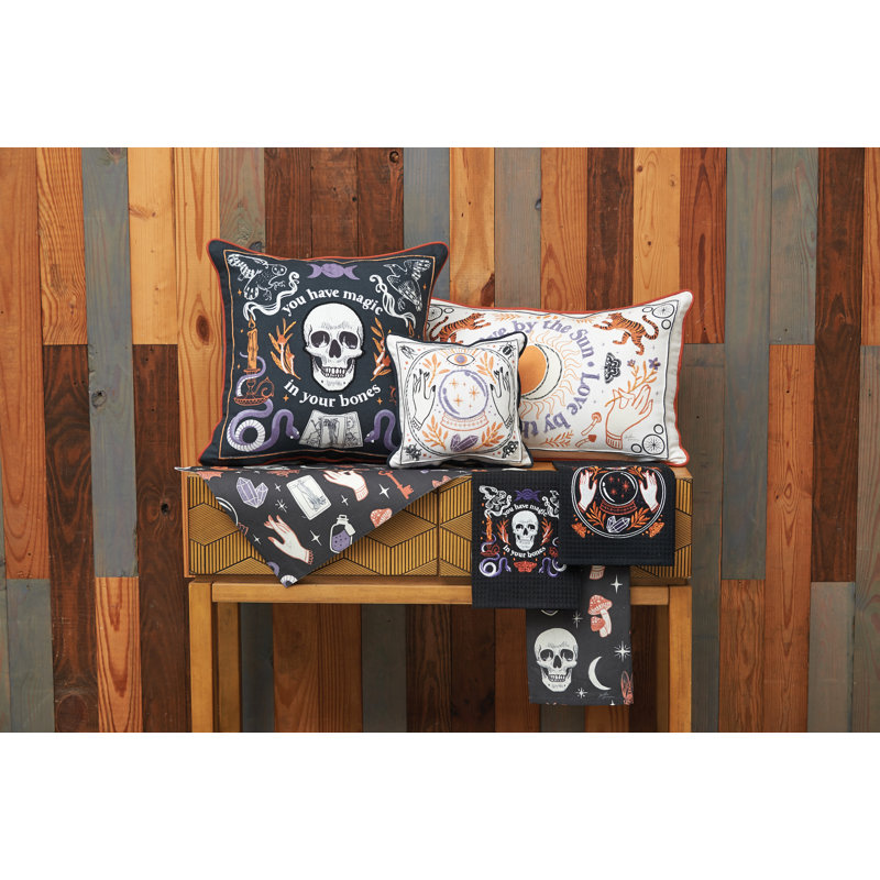 Camron No Pattern Cotton Table Runner