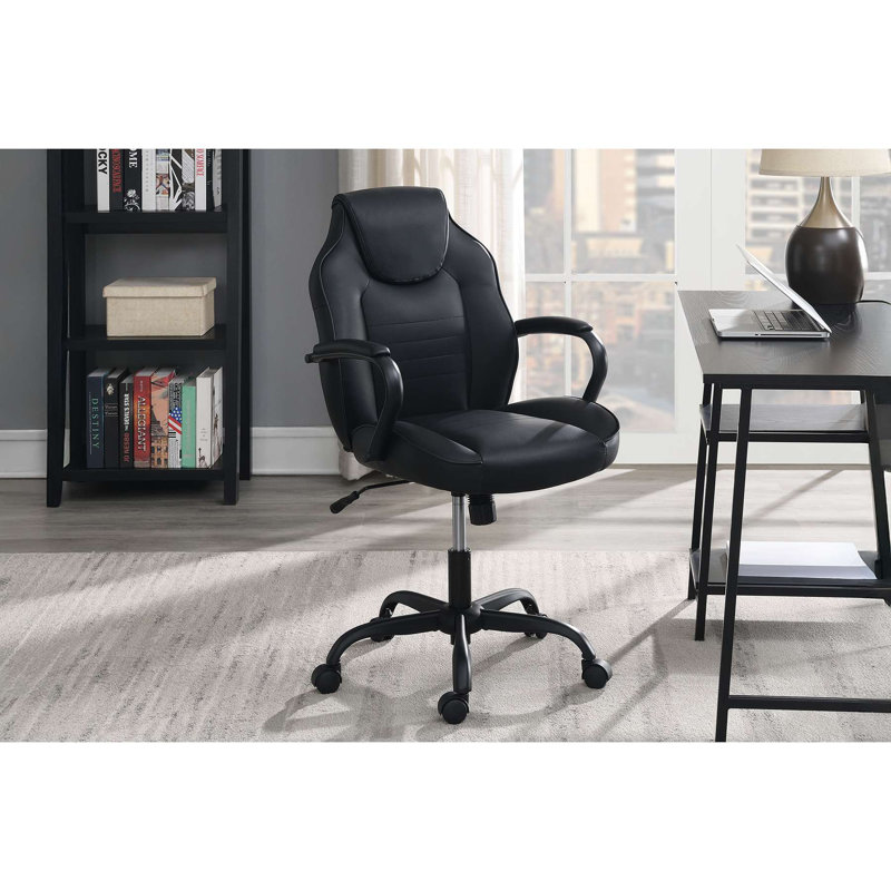 Fauteuil de jeu et de bureau en similicuir 1Pc