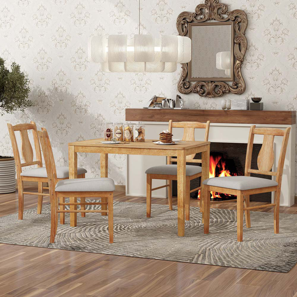 Aya 5 Piece Dining Set