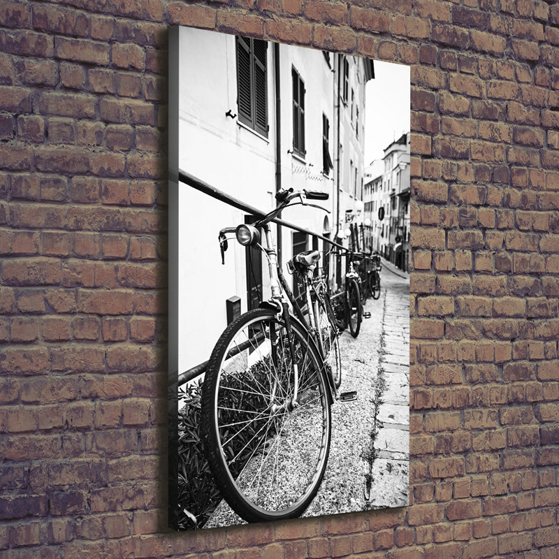 City Bikes - Wrapped Canvas Print