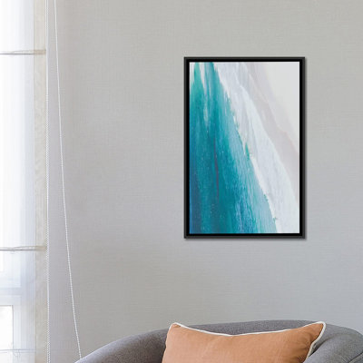 « ocean gradient » par luke anthony gram, reproduction d’impression sur toile tendue