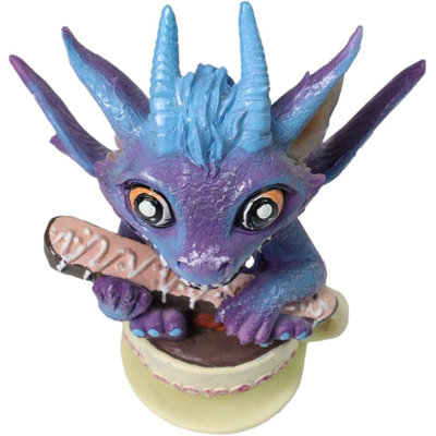 Ruth Thompson Artisan Espresso With Al Drake Wyrmling Dragon In Cup Figurine