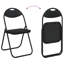 Padded Office Folding Chair Folding Chair Set-190263247
