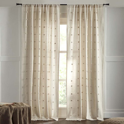 Astofi Linen Curtain, Natural, 96