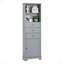 Grande armoire de rangement avec 3 tiroirs et tablettes réglables-1670555754