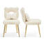 Fauteuil d'appoint mignon 19,5 po avec coussin papillon Allysia-277807621