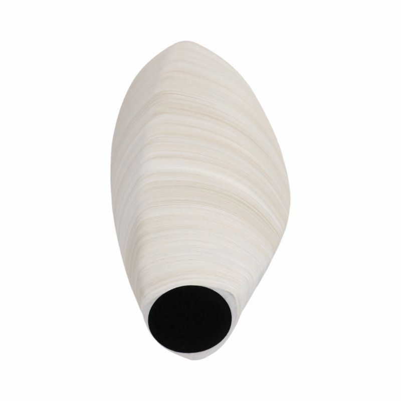 Asmara Handmade Stoneware Table Vase, 14" H x 7" W x 7" D