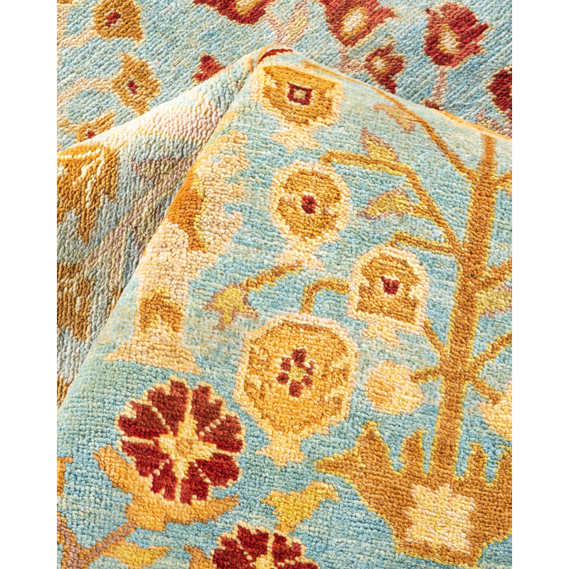 One-of-a-Kind 6'2" X 9'2" Hand Knotted Area Rug