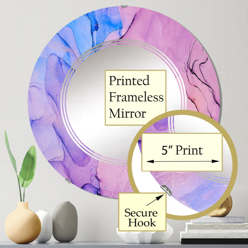 Miroir de salle de bain sans cadre, 24 po x 24 po