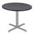 Regency Cain Small Round X-Base Breakroom Table Top, Legs-85752628-85752633-73431350