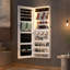 Armoire à bijoux murale avec miroir-1595308245