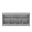Buffet viennois de 62 po en blanc