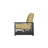 Leeward Marine Grade Polymer Deep Seating Cushion Arm Chair with Hidden Motion-98358915-98358914