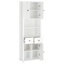 Aaeedah Solid Wood Freestanding Linen Cabinet-1814494507