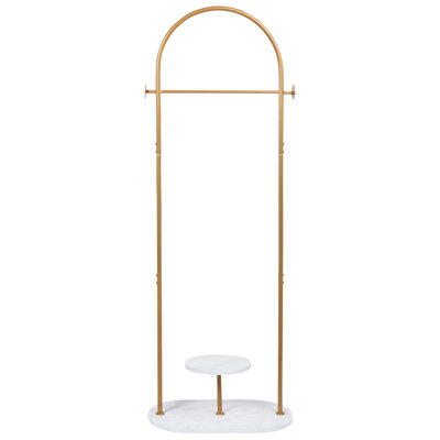 Steel Freestanding 2 - Hook Coat Rack