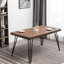 Ensemble de salle à manger 6 pièces Ashford, table de salle à manger en épingle à cheveux avec 4 chaises et banc, 4 options de couleurs (ensemble de salle à manger)-360006308