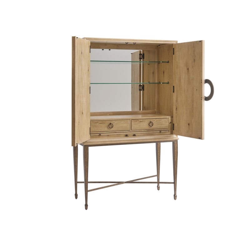 Montecito Solid Wood Bar Cabinet
