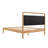 Ardin Queen Natural Solid Wood Bed-747825531-747825525