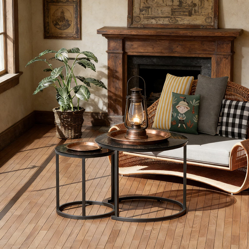 Ensemble de 2 tables basses Modern Modern