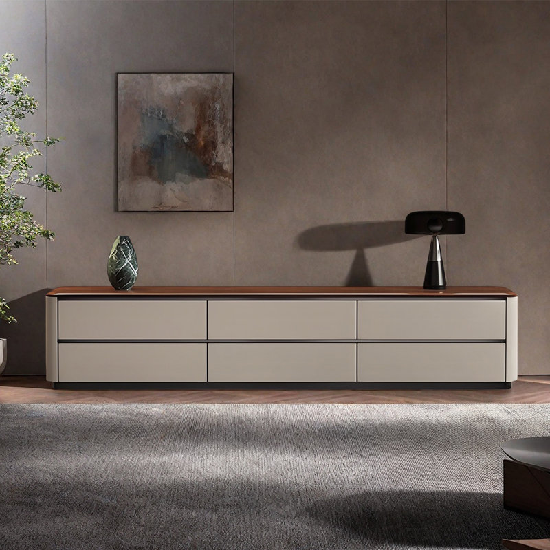 Meuble télé avec rangement, H 17,7 po x L 70,9 po x l 15,7 po
