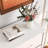 Bedroom Dresser with 8 Drawers Tall Dresser Chest of Drawers Fabric Dresser Modern Dresser-1004223536