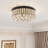 Theodora 15" W 4-Light Dimmable Drum Flush Mount -1415130604