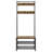 Kinston 28.5 " Wide Hall Tree with Shoe Storage and Shelves-1878195959