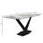 Kivah Metal Base Dining Table-1698543251-1698543252
