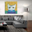 «Kooky Cat 2» par Melissa Averinos, art mural en verre acrylique-277349399