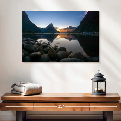 Nicci Milford Sound Sunset Lake