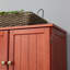 Armoire de rangement haute 72,4 "avec 8 portes et 4 tablettes