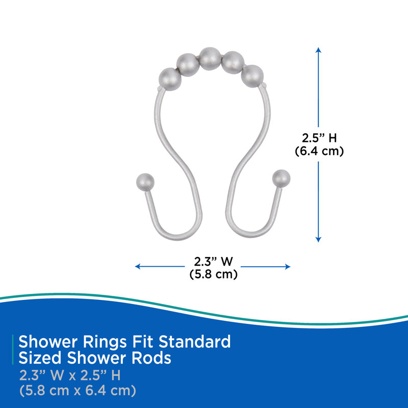 Aluminum Shower Curtain Hook