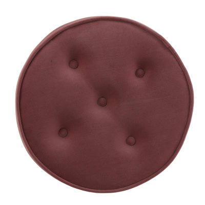 Velvet Ottoman