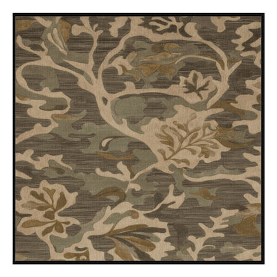 Machine Washable Nature Brown Area Rug