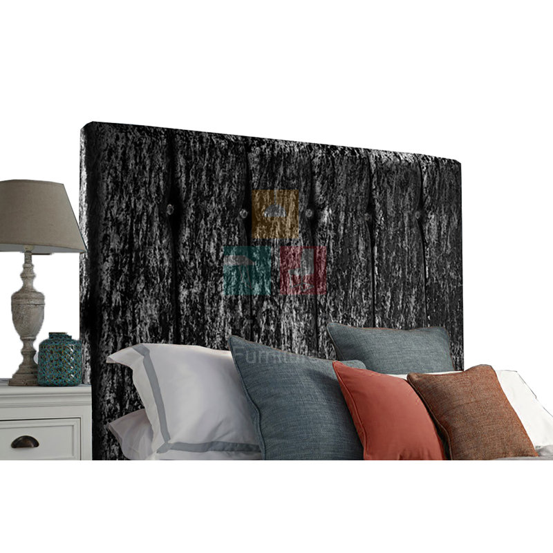 Tibay Upholstered Headboard, Single (3'), Black