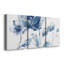 Translucent Blues I - Toile tendue avec châssis de qualité supérieure - Prêt à accrocher-337678251