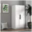 Freestanding Kitchen Pantry Cabinet with Shelves and Doors, Multi-Functional Storage for Modern and Retro Interiors