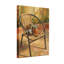 Chaise avec plantes et fleurs-1364902608