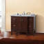 Base de meuble-lavabo de salle de bain simple 44" seulement-12892807