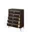 Commode finition merlot foncé