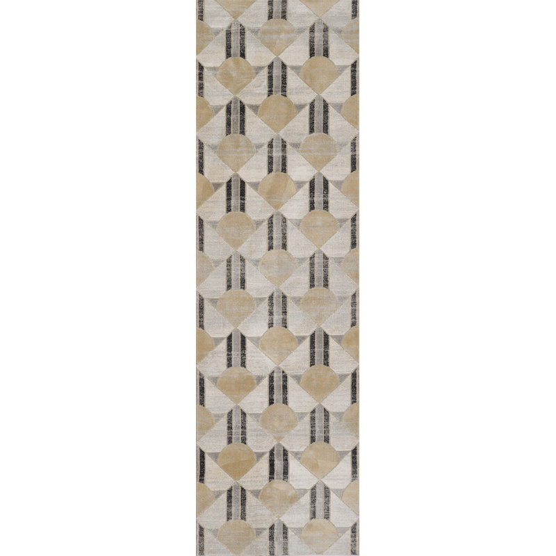 Solage Geometric Indoor Rug, Runner 2'2" x 7'7"