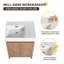 Ensemble de meuble-lavabo simple 24 po Alparra