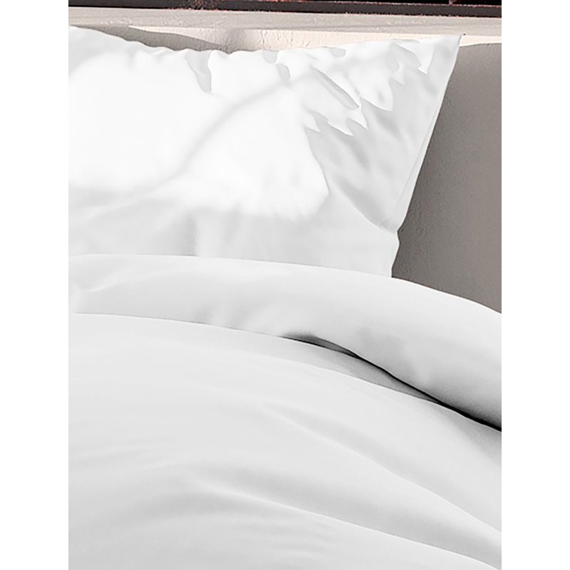 Feinbiber Winter-Bettwäsche Blakeley 100% Baumwolle, 155 x 220 cm - 1 Pillowcase (80 x 80 cm), Lind