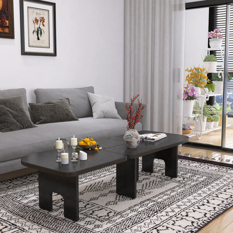 Ensemble de tables basses gigognes Modern Modern