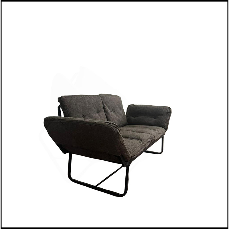 Causeuse Violette, Marron foncé
